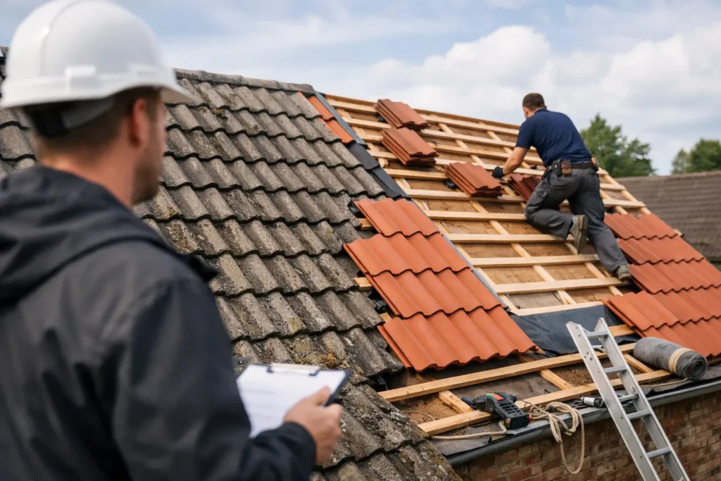 Hvornår bør taget renoveres?